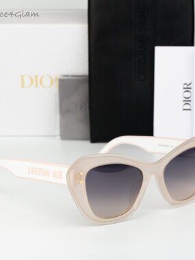 Dior Women Sunglasses Pink Violet Gradient Butterfly DIORPACIFIC B3U 40GL NEW
